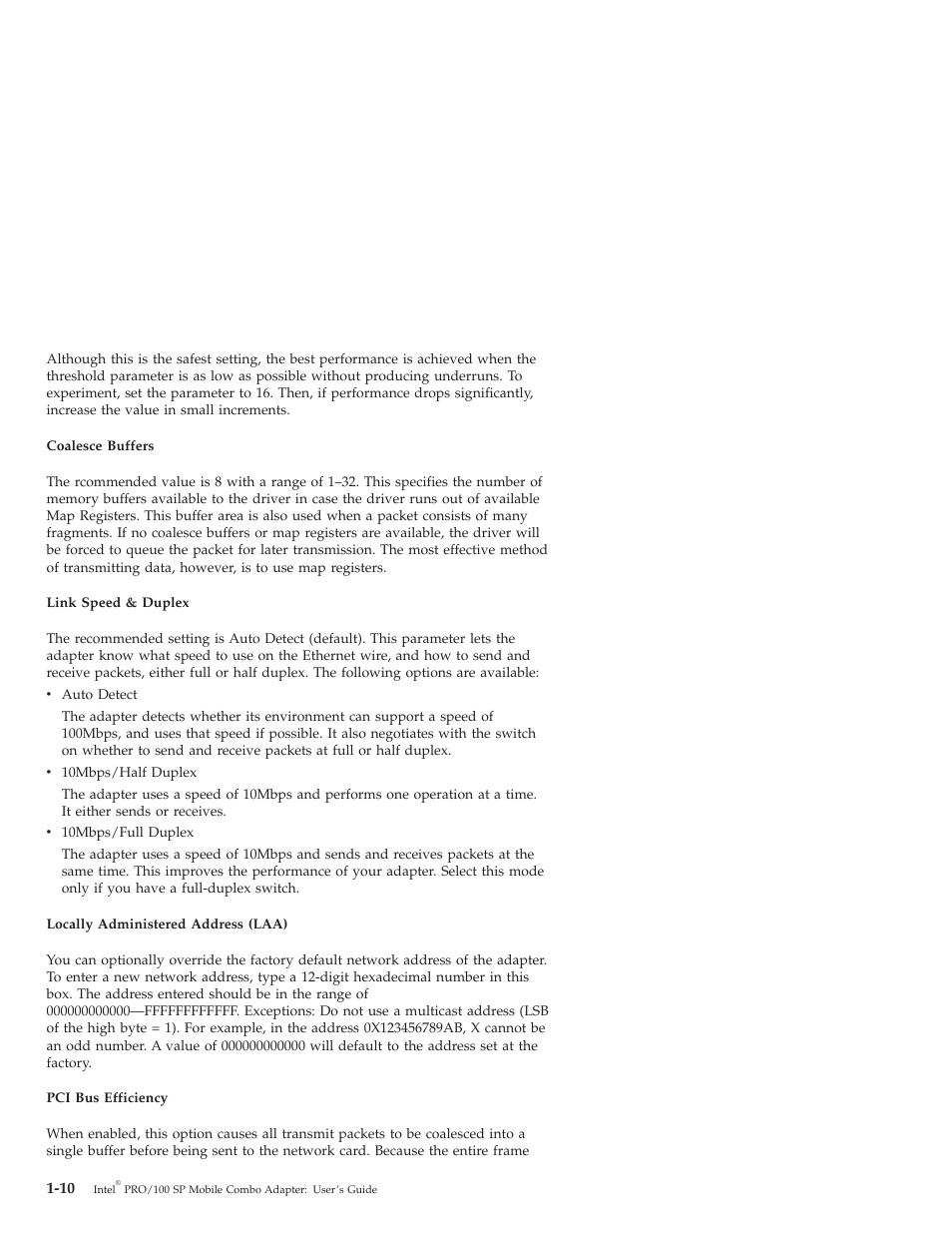 IBM MOBILE COMBO ADAPTER PRO/100 SP User Manual | Page 18 / 72