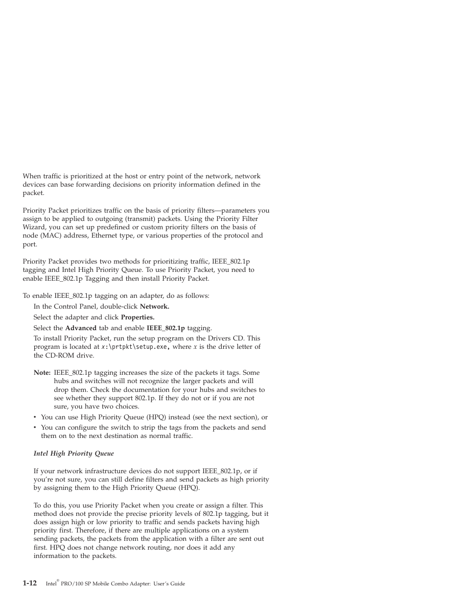 IBM MOBILE COMBO ADAPTER PRO/100 SP User Manual | Page 20 / 72