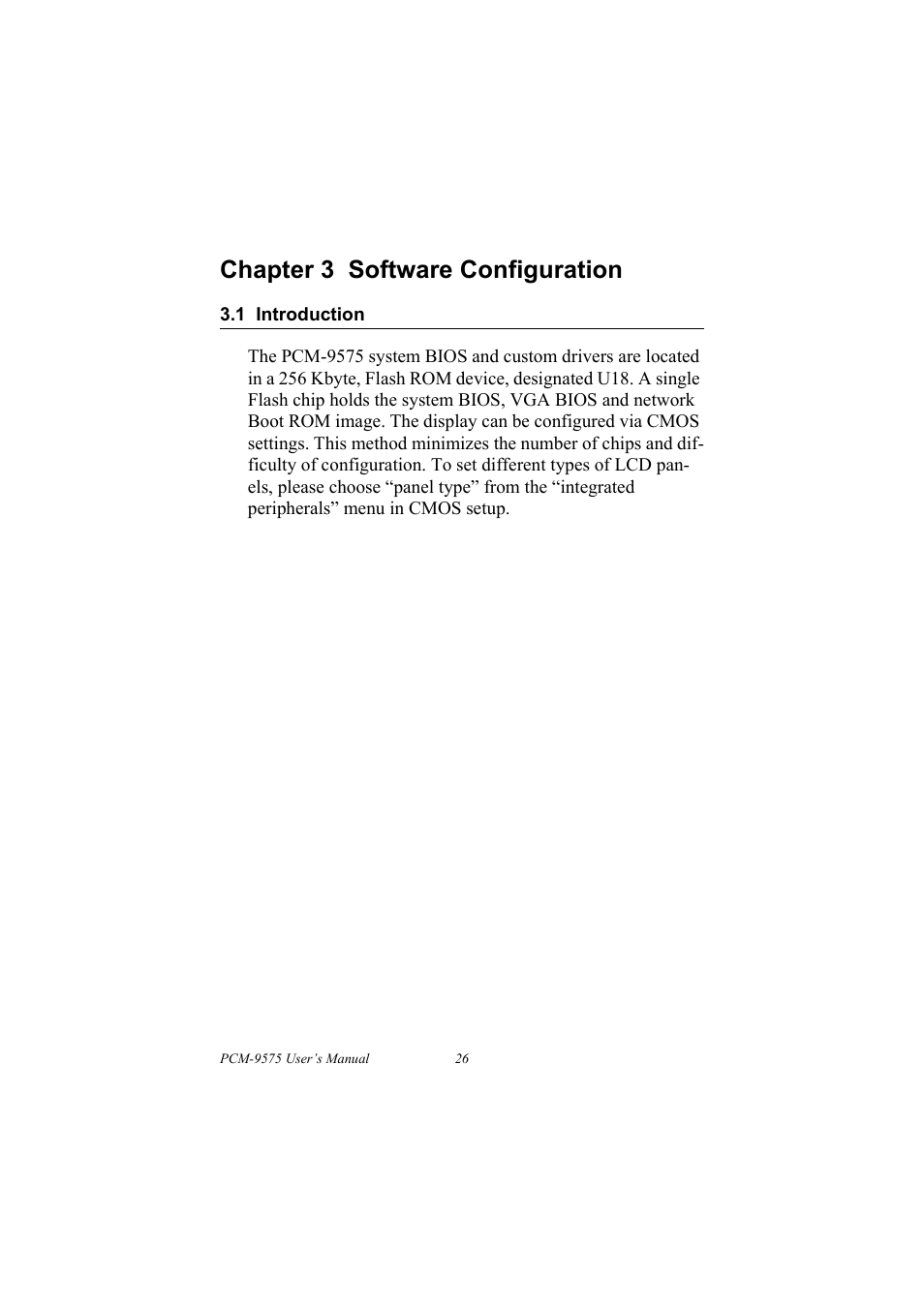 1 introduction, Introduction, Chapter 3 software configuration | IBM 100/10 User Manual | Page 36 / 162