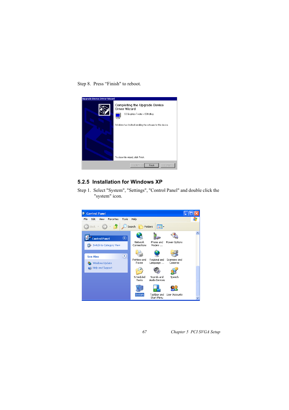 5 installation for windows xp | IBM 100/10 User Manual | Page 77 / 162