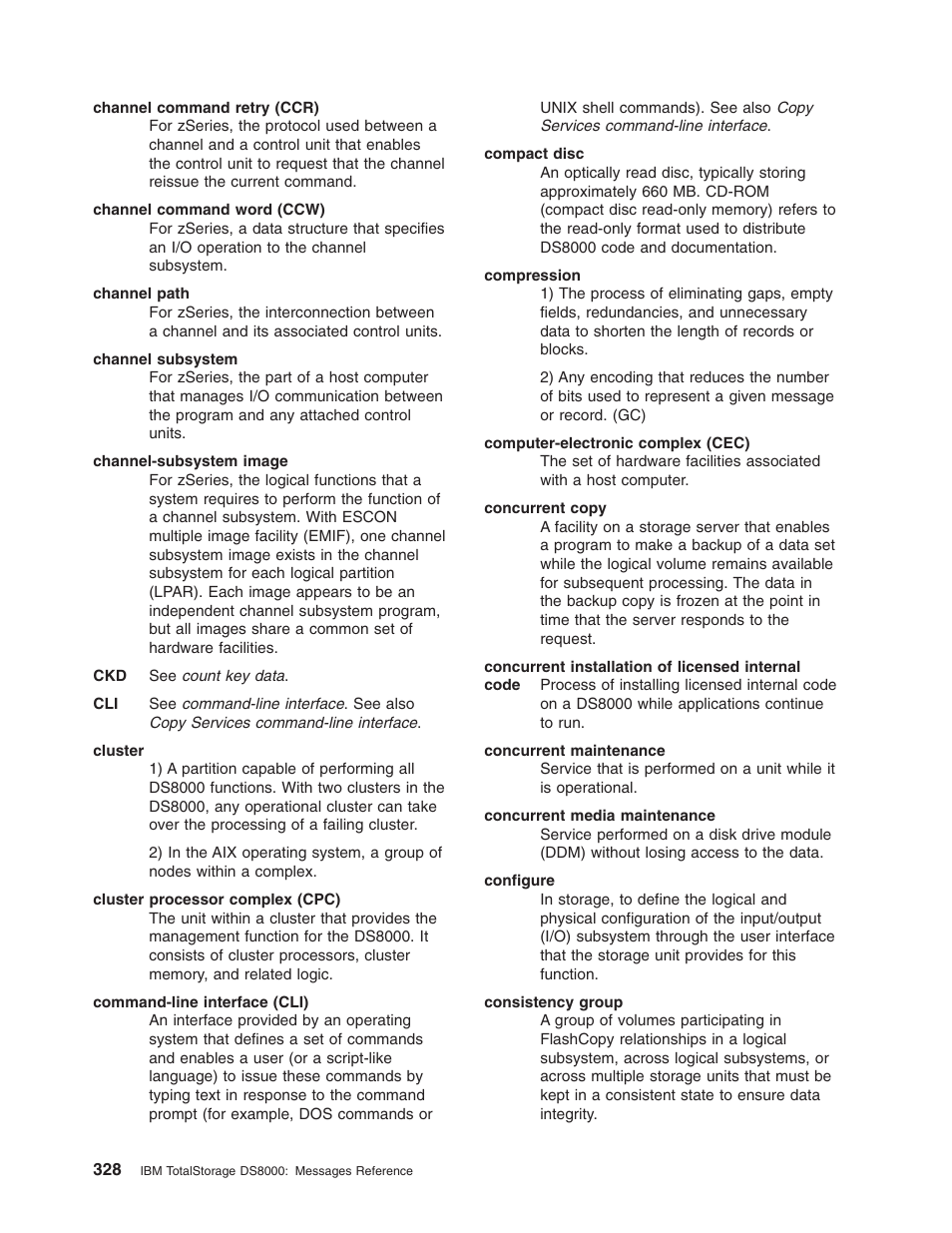 IBM TOTAL STORAGE DS8000 User Manual | Page 348 / 374