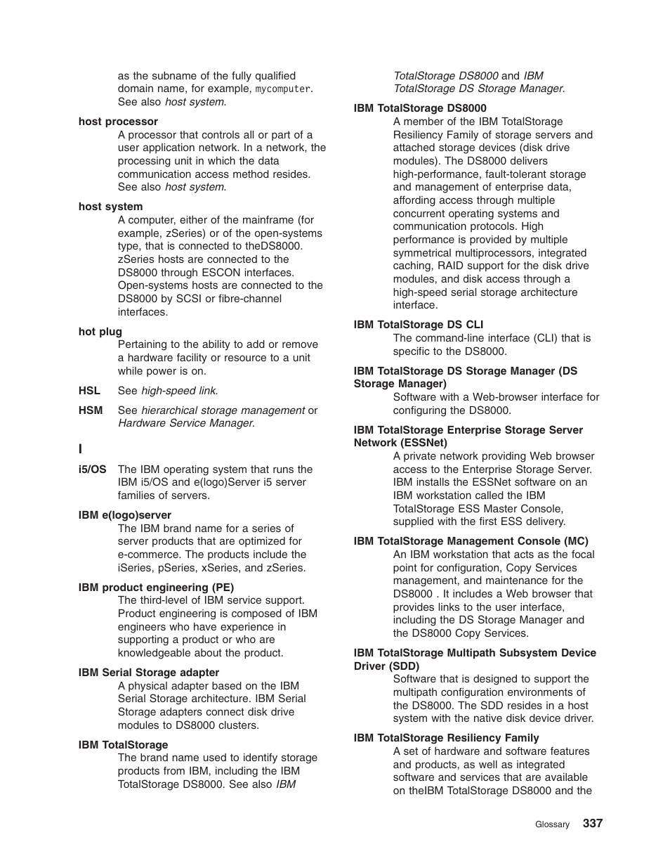 IBM TOTAL STORAGE DS8000 User Manual | Page 357 / 374