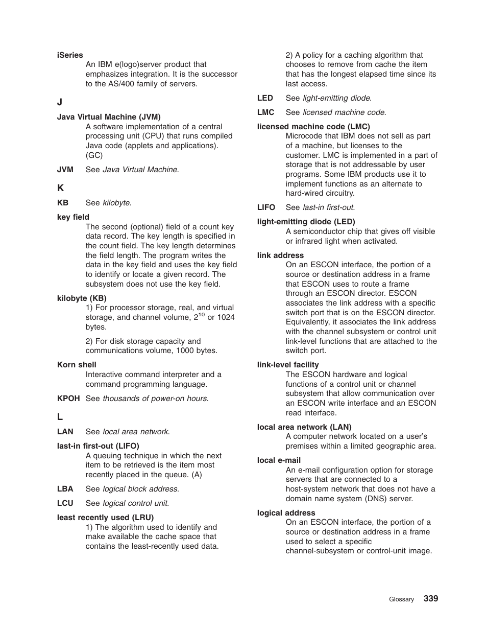 IBM TOTAL STORAGE DS8000 User Manual | Page 359 / 374