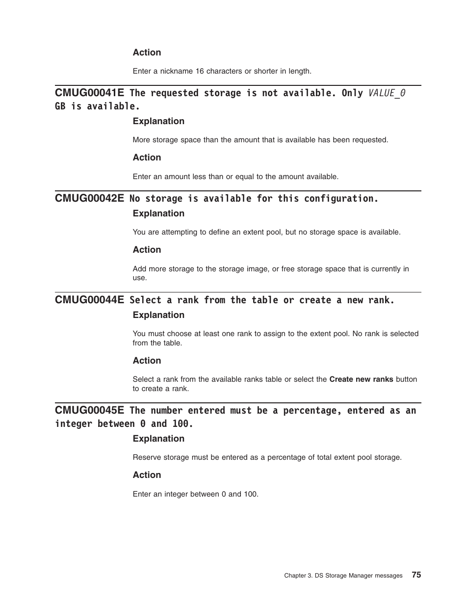 Requested, Storage, Available | Only, Value_0, This, Configuration, Select, Rank, From | IBM TOTAL STORAGE DS8000 User Manual | Page 95 / 374