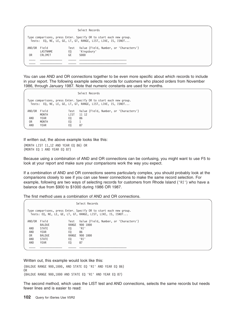 IBM ISERIES SC41-5210-04 User Manual | Page 114 / 294