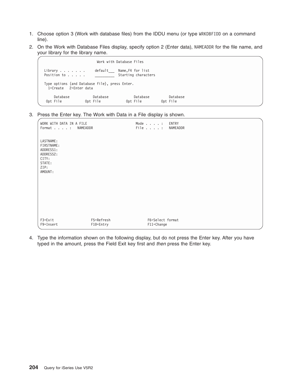 IBM ISERIES SC41-5210-04 User Manual | Page 216 / 294