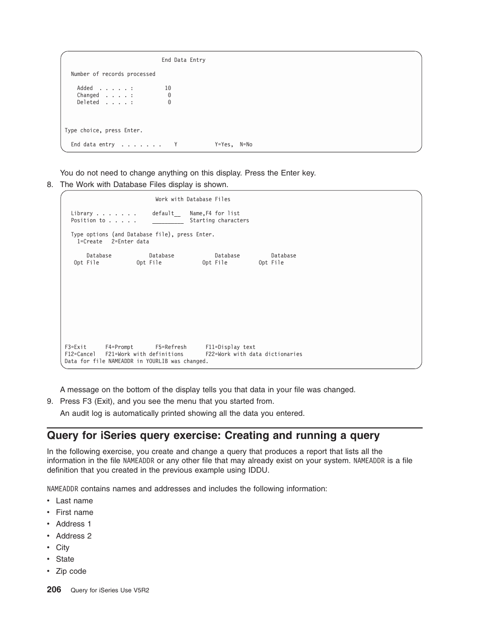 IBM ISERIES SC41-5210-04 User Manual | Page 218 / 294