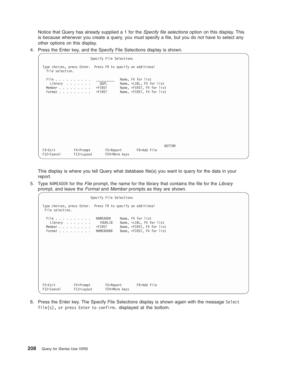 IBM ISERIES SC41-5210-04 User Manual | Page 220 / 294