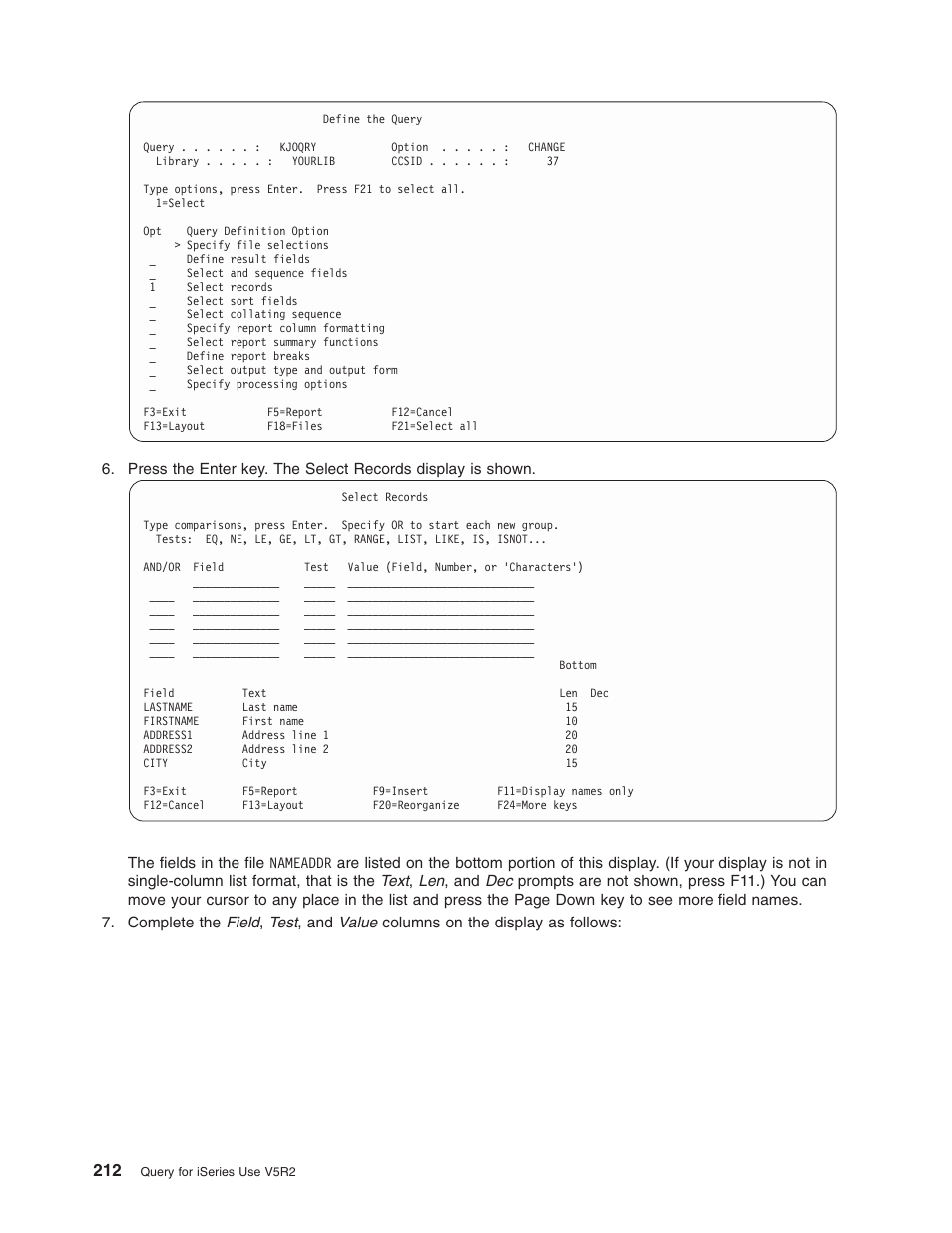 IBM ISERIES SC41-5210-04 User Manual | Page 224 / 294