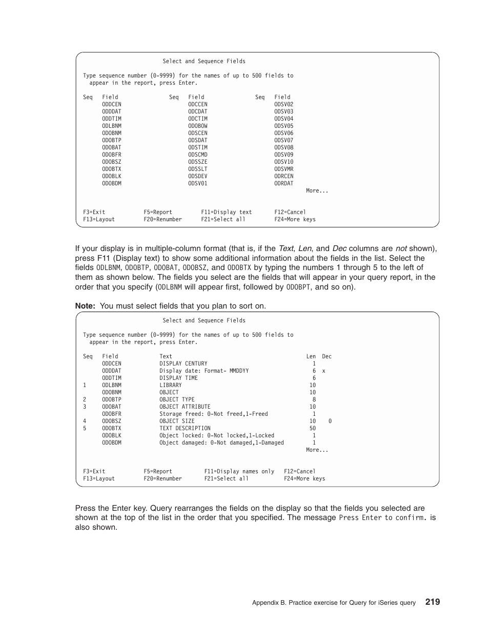 IBM ISERIES SC41-5210-04 User Manual | Page 231 / 294