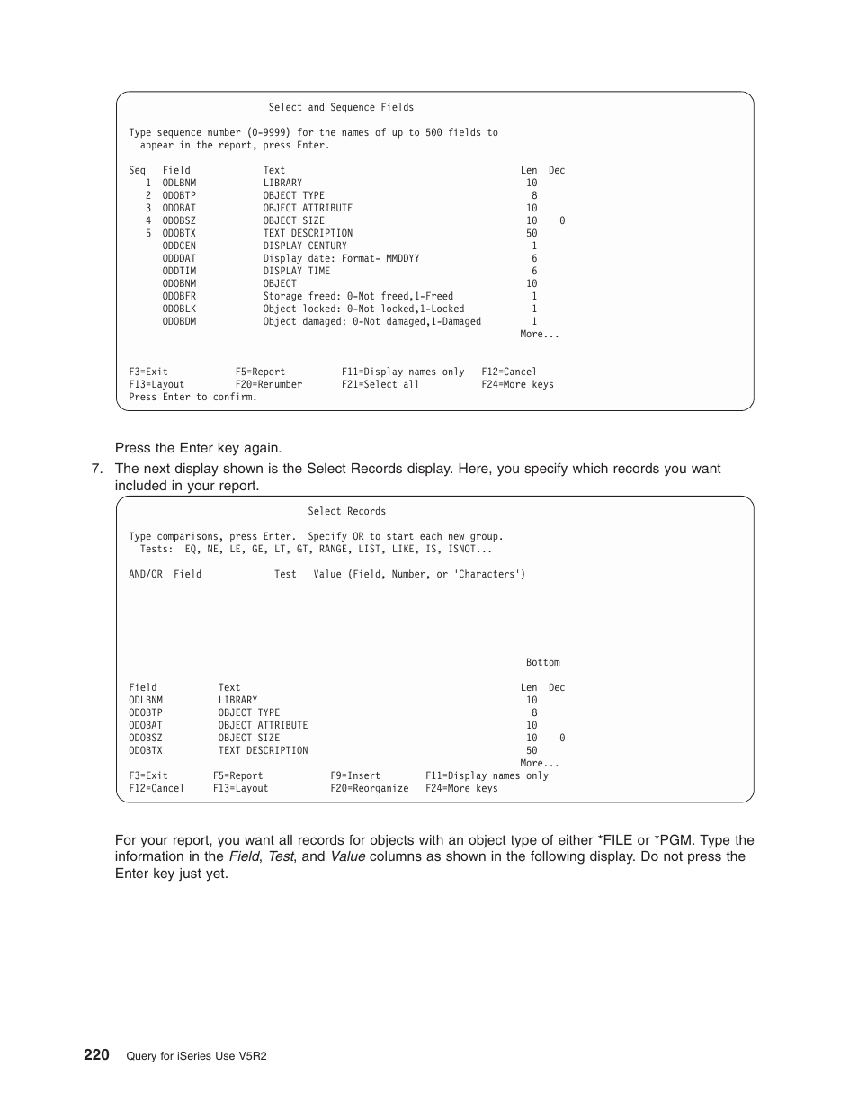 IBM ISERIES SC41-5210-04 User Manual | Page 232 / 294