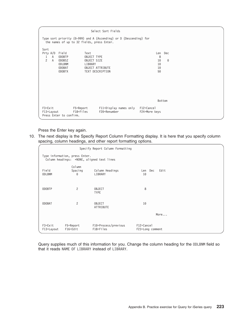 IBM ISERIES SC41-5210-04 User Manual | Page 235 / 294