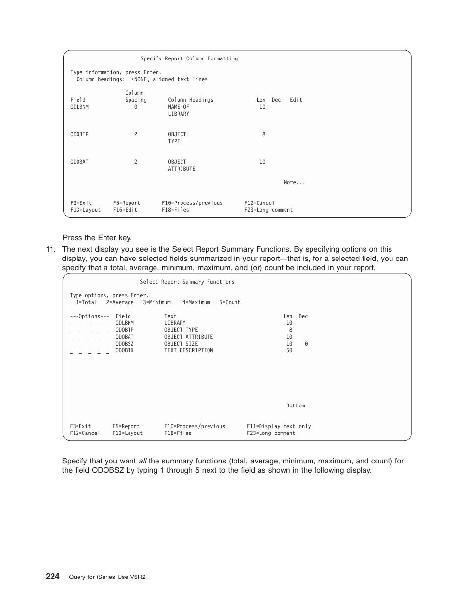 IBM ISERIES SC41-5210-04 User Manual | Page 236 / 294