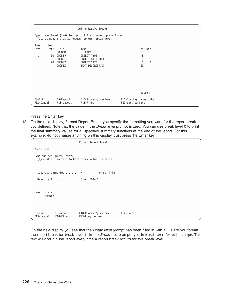 IBM ISERIES SC41-5210-04 User Manual | Page 238 / 294