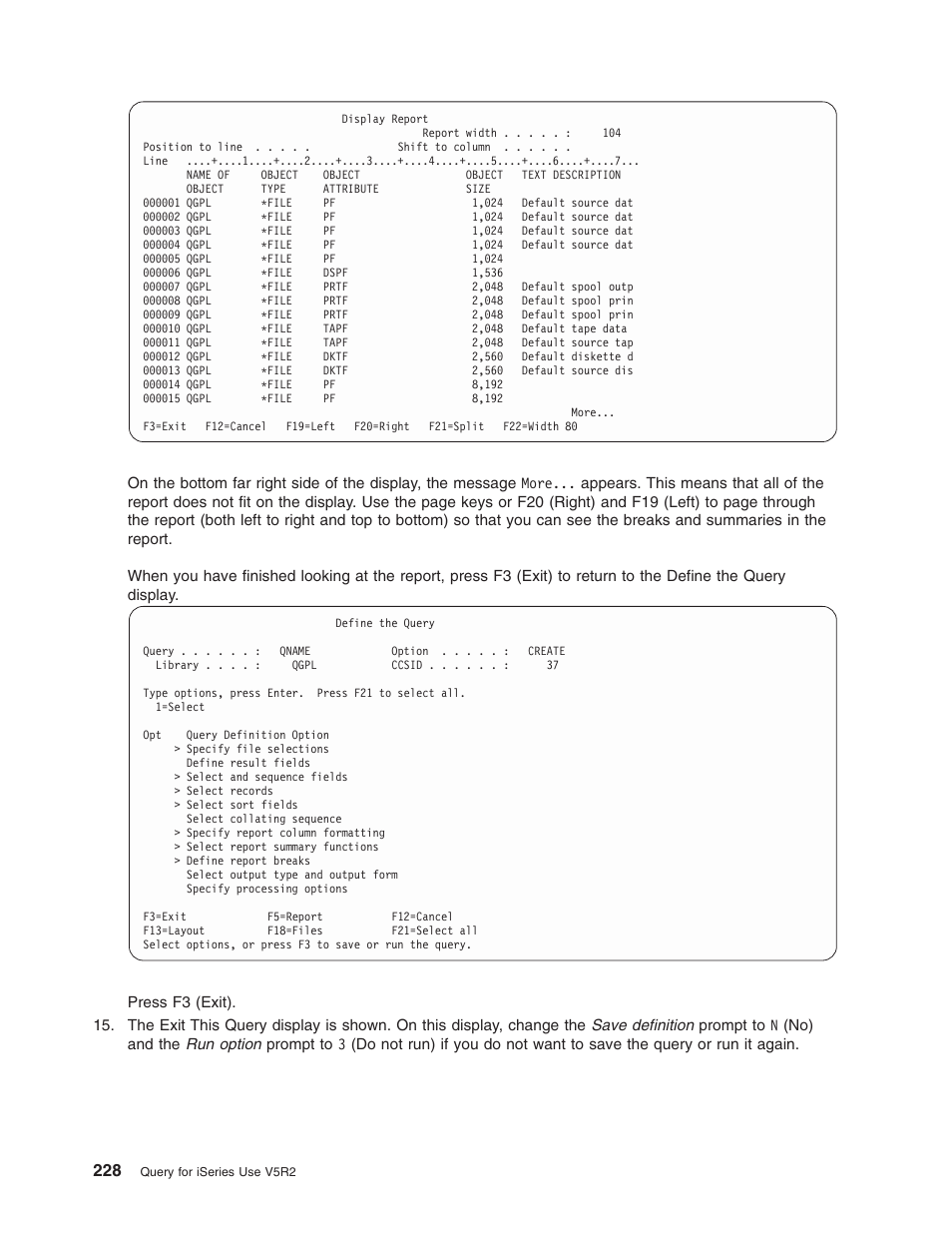 IBM ISERIES SC41-5210-04 User Manual | Page 240 / 294