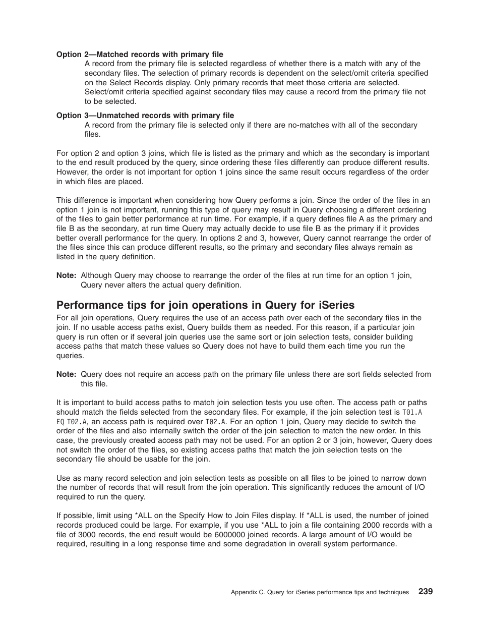 IBM ISERIES SC41-5210-04 User Manual | Page 251 / 294