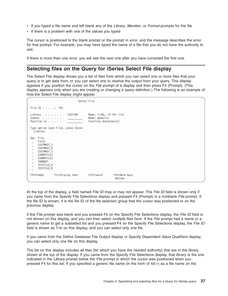 IBM ISERIES SC41-5210-04 User Manual | Page 49 / 294