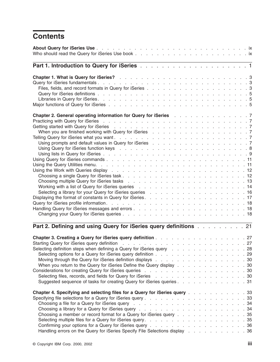 IBM ISERIES SC41-5210-04 User Manual | Page 5 / 294