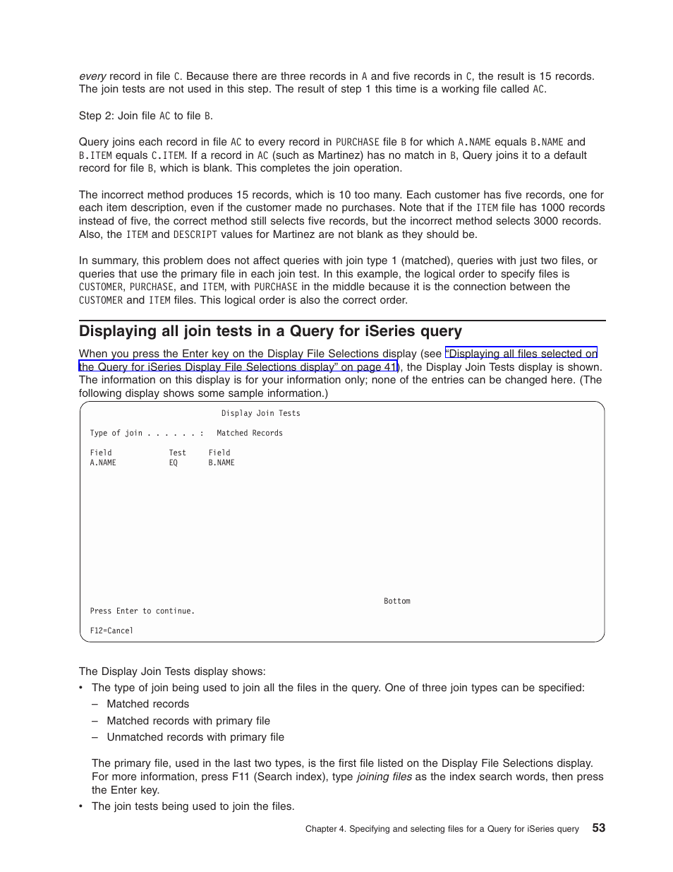 IBM ISERIES SC41-5210-04 User Manual | Page 65 / 294