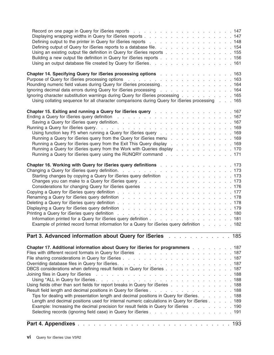 IBM ISERIES SC41-5210-04 User Manual | Page 8 / 294