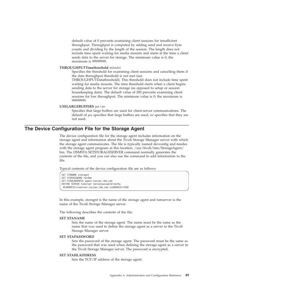 Device, Configuration, File | Storage, Agent | IBM TIVOLI SC32-0129-00 User Manual | Page 67 / 82