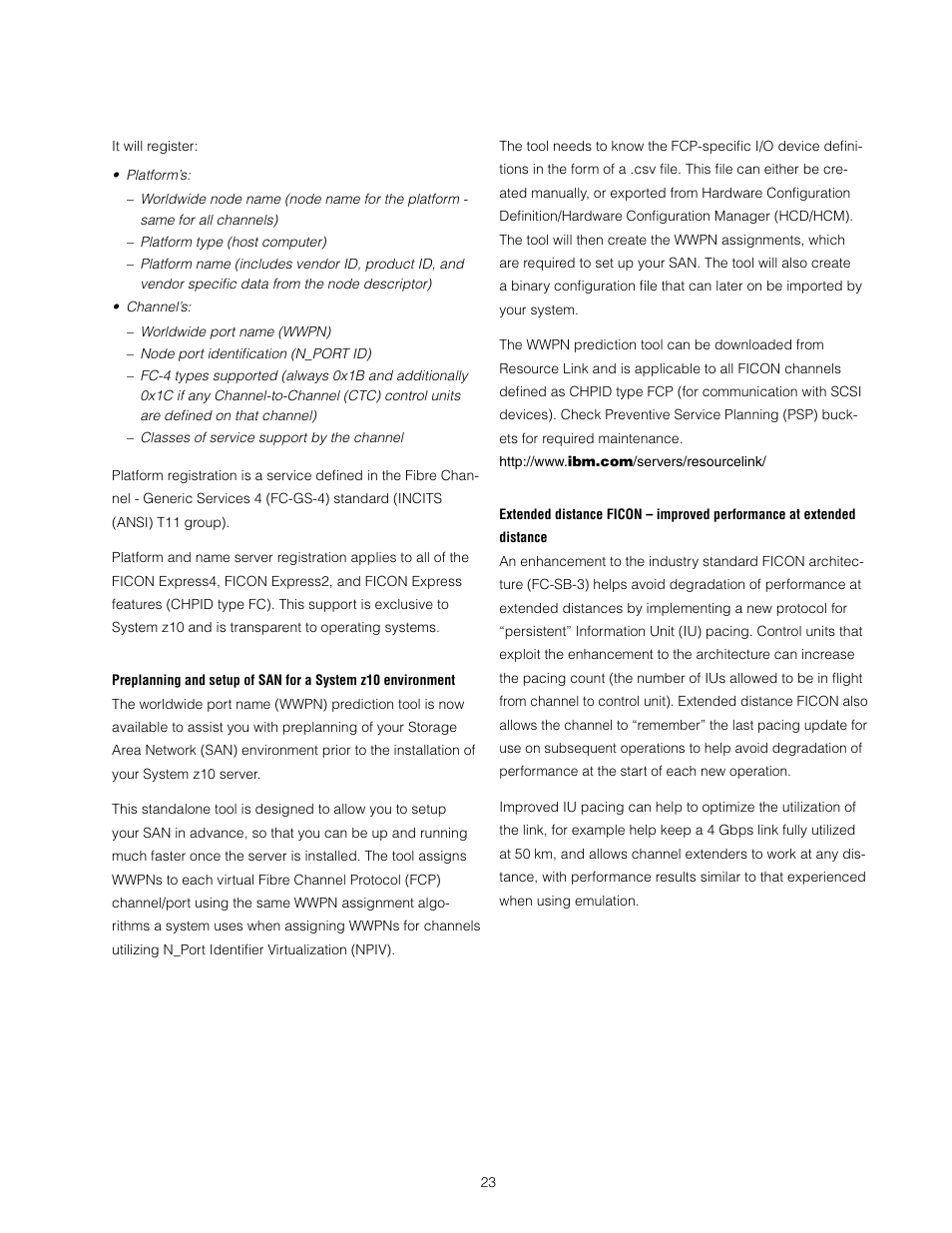 IBM Z10 EC User Manual | Page 23 / 67