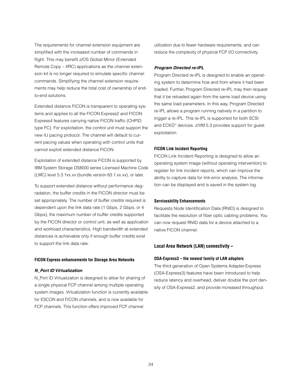 IBM Z10 EC User Manual | Page 24 / 67