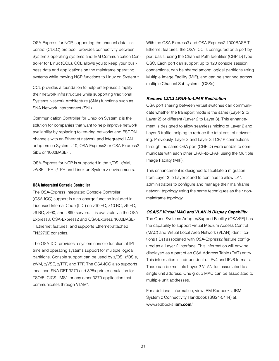 IBM Z10 EC User Manual | Page 31 / 67