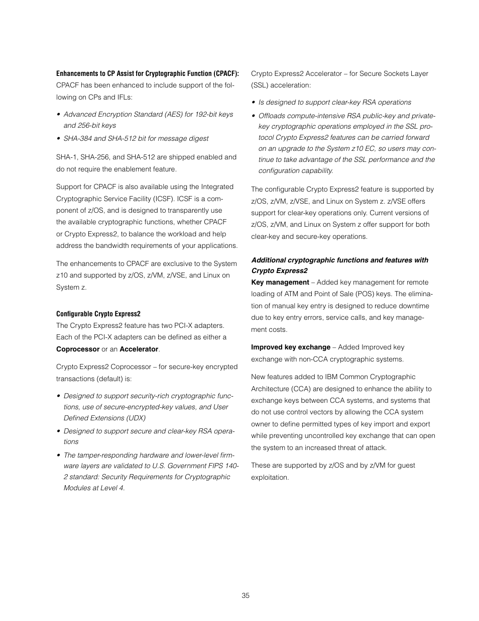 IBM Z10 EC User Manual | Page 35 / 67