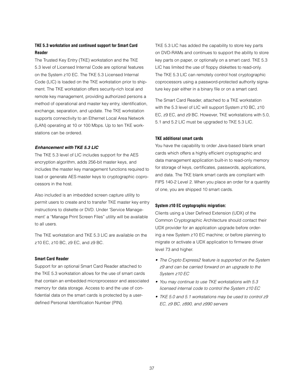 IBM Z10 EC User Manual | Page 37 / 67