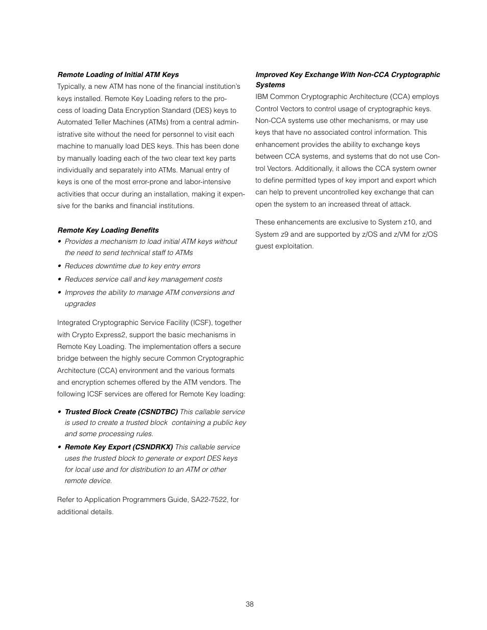 IBM Z10 EC User Manual | Page 38 / 67