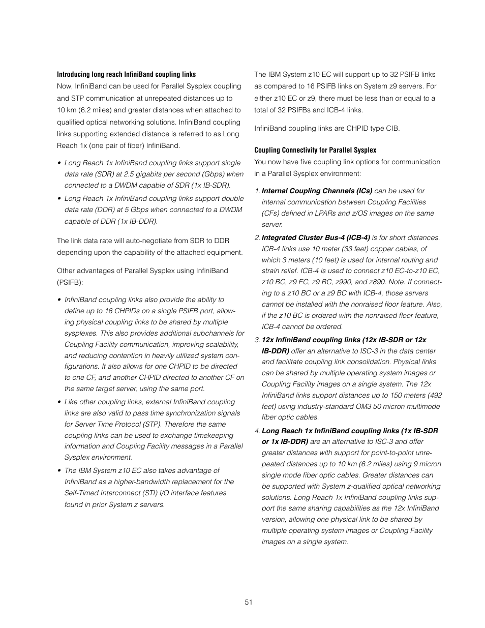 IBM Z10 EC User Manual | Page 51 / 67