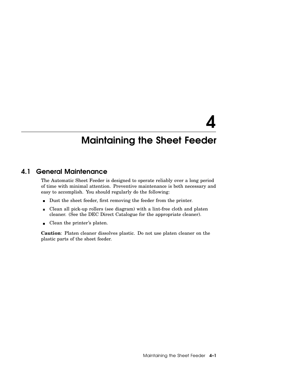 Maintaining the sheet feeder | IBM LA75P User Manual | Page 23 / 30