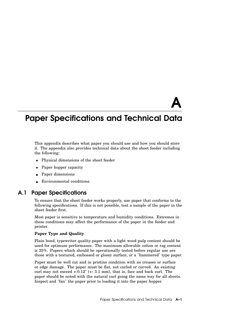 Paper specifications and technical data | IBM LA75P User Manual | Page 27 / 30