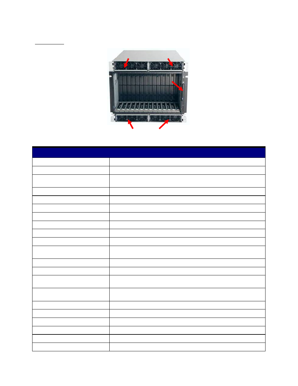 Bladecenter h chassis specifications | IBM E User Manual | Page 22 / 40