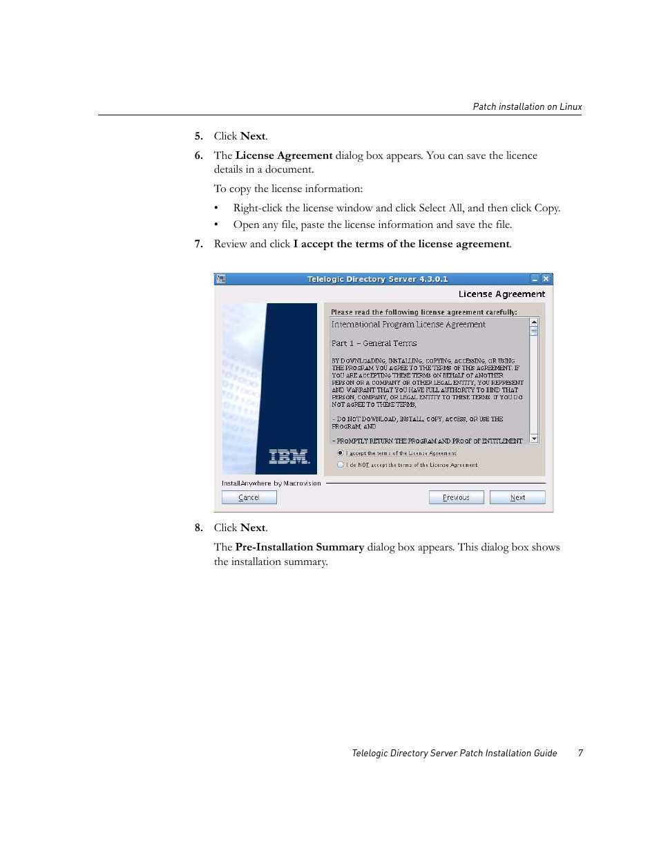 IBM Telelogic Directory Server User Manual | Page 11 / 26