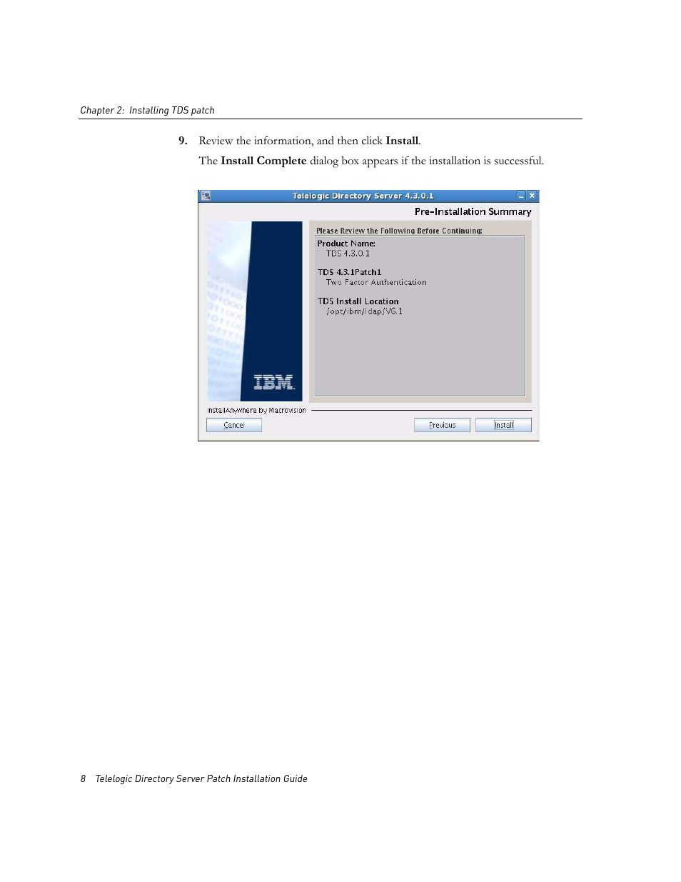 IBM Telelogic Directory Server User Manual | Page 12 / 26
