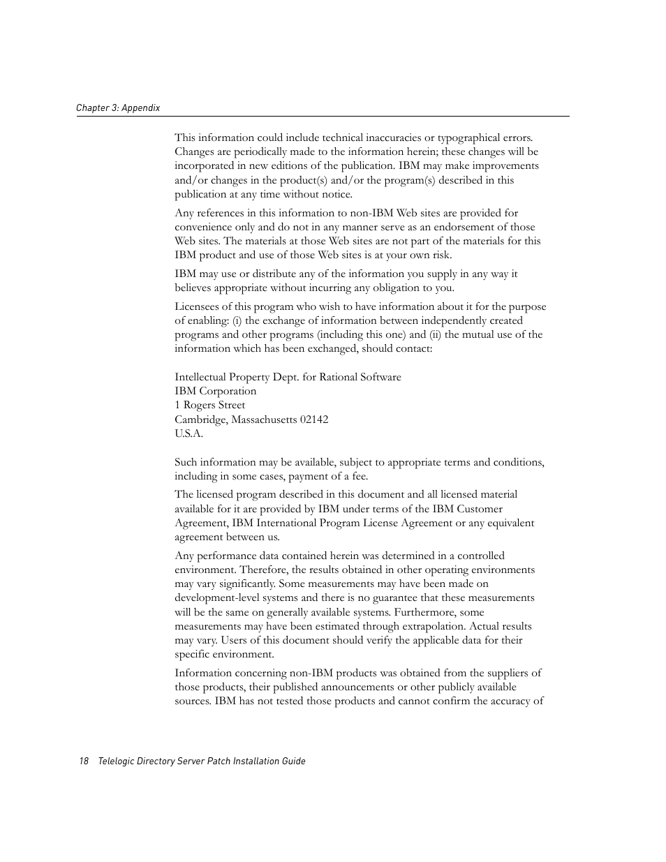 IBM Telelogic Directory Server User Manual | Page 22 / 26