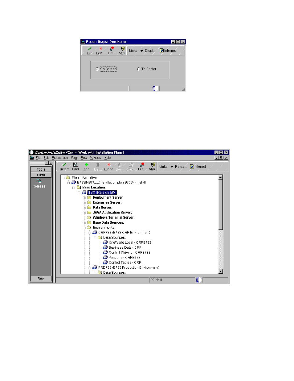 4 running release master | IBM J.D. EDWARDS' ONEWORLD B73.3 User Manual | Page 152 / 344