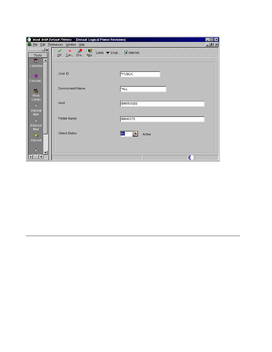 6 setting user and group profiles, 1 creating a user and group profile | IBM J.D. EDWARDS' ONEWORLD B73.3 User Manual | Page 168 / 344