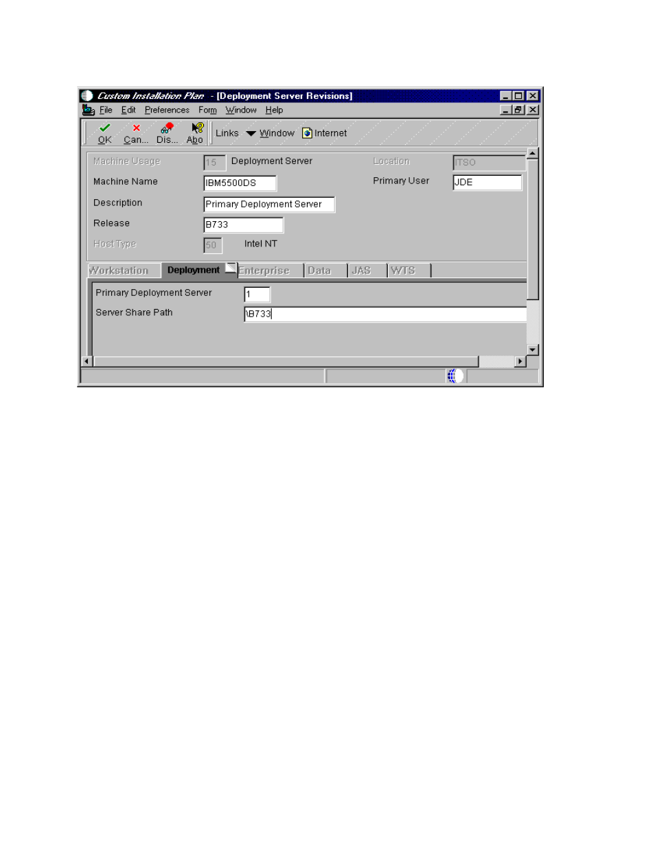 IBM J.D. EDWARDS' ONEWORLD B73.3 User Manual | Page 209 / 344