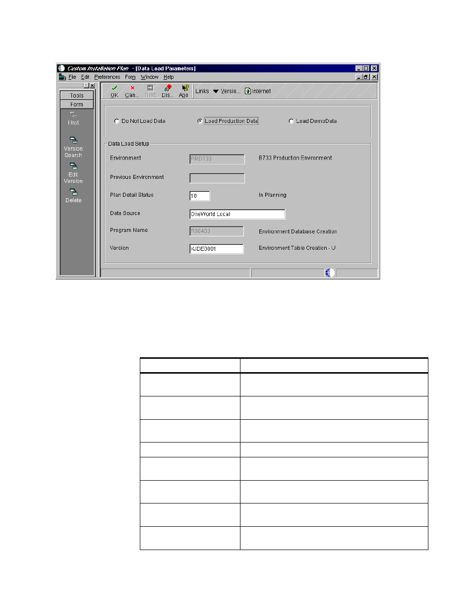 IBM J.D. EDWARDS' ONEWORLD B73.3 User Manual | Page 225 / 344