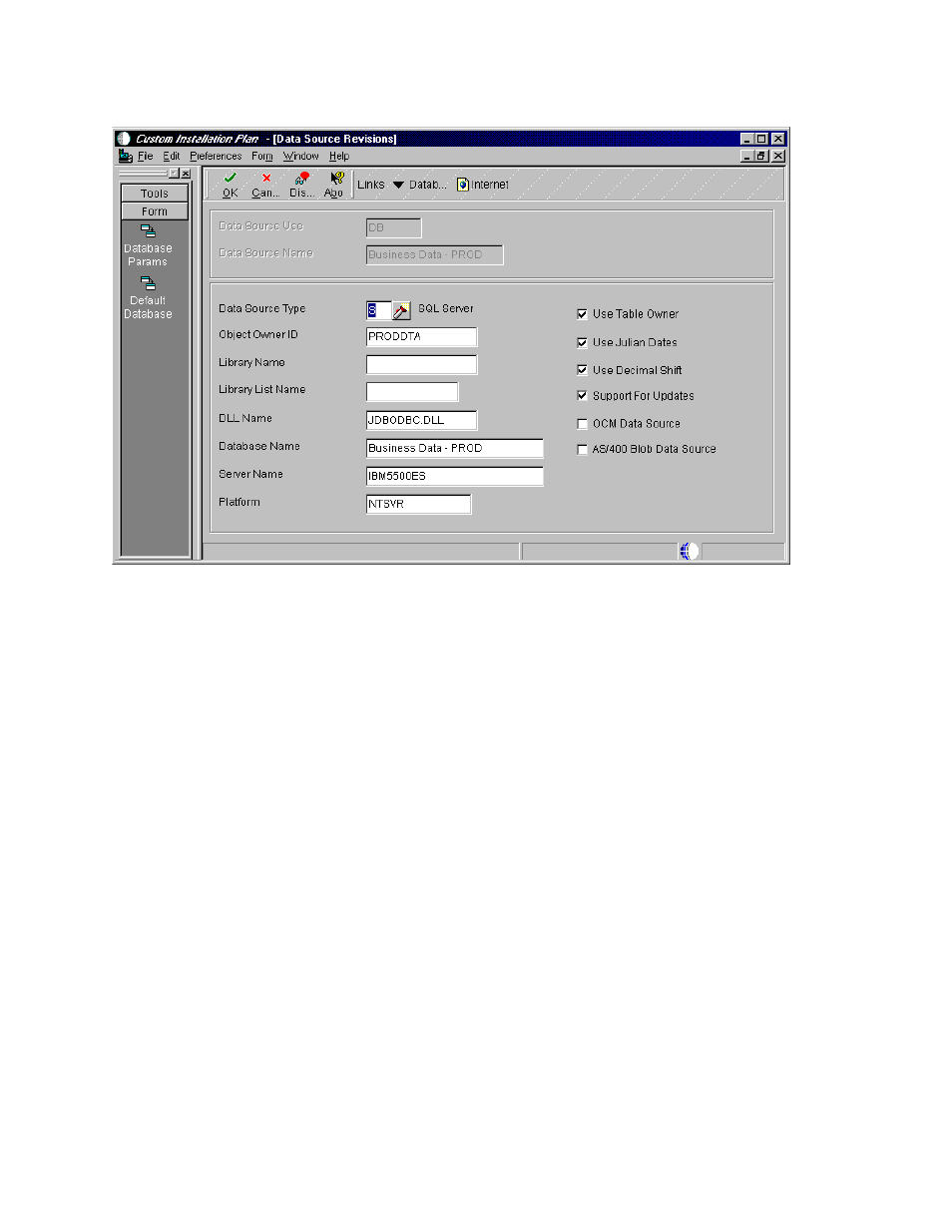IBM J.D. EDWARDS' ONEWORLD B73.3 User Manual | Page 229 / 344