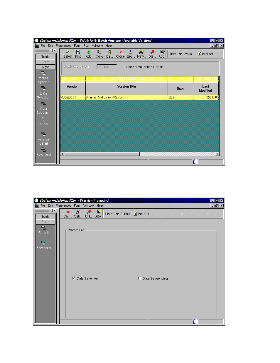 IBM J.D. EDWARDS' ONEWORLD B73.3 User Manual | Page 235 / 344
