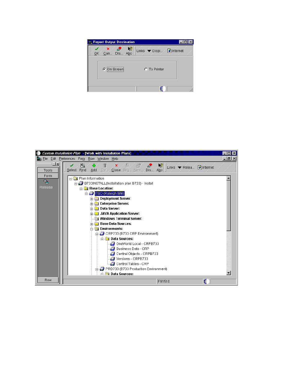 6 running release master | IBM J.D. EDWARDS' ONEWORLD B73.3 User Manual | Page 237 / 344