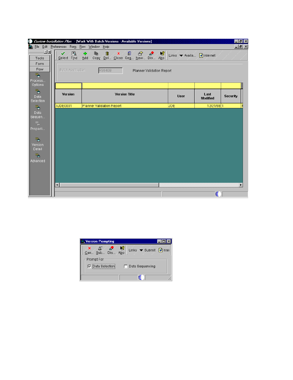 IBM J.D. EDWARDS' ONEWORLD B73.3 User Manual | Page 318 / 344