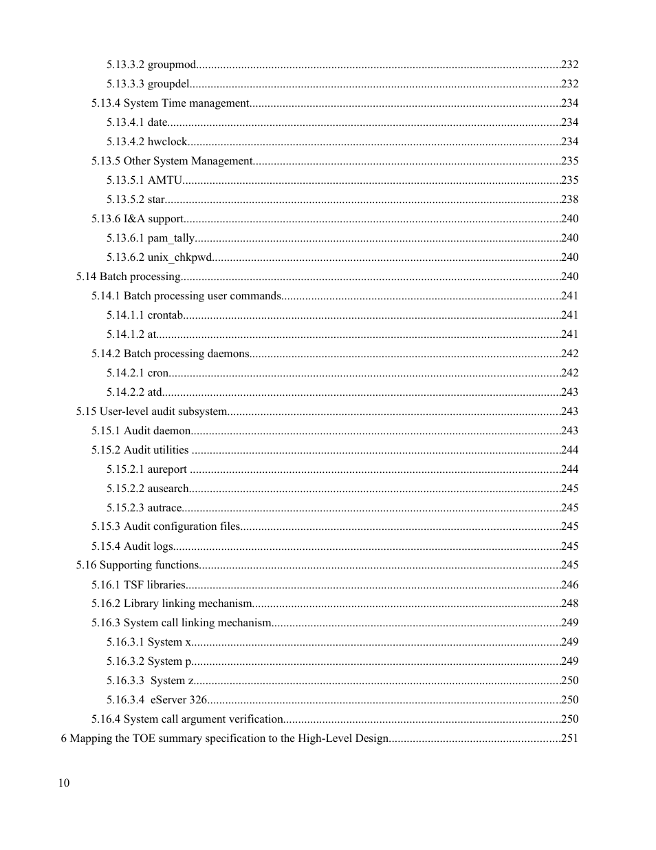 IBM Novell 10 SP1 EAL4 User Manual | Page 10 / 246