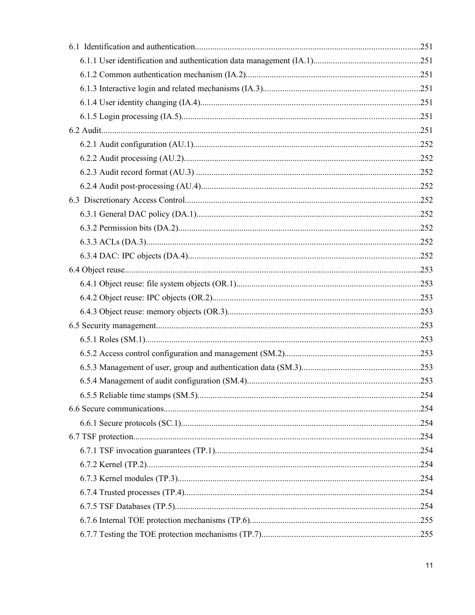 IBM Novell 10 SP1 EAL4 User Manual | Page 11 / 246
