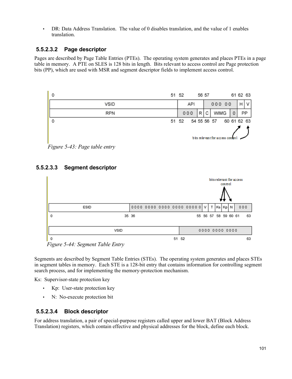 3 segment descriptor, 4 block descriptor | IBM Novell 10 SP1 EAL4 User Manual | Page 113 / 246
