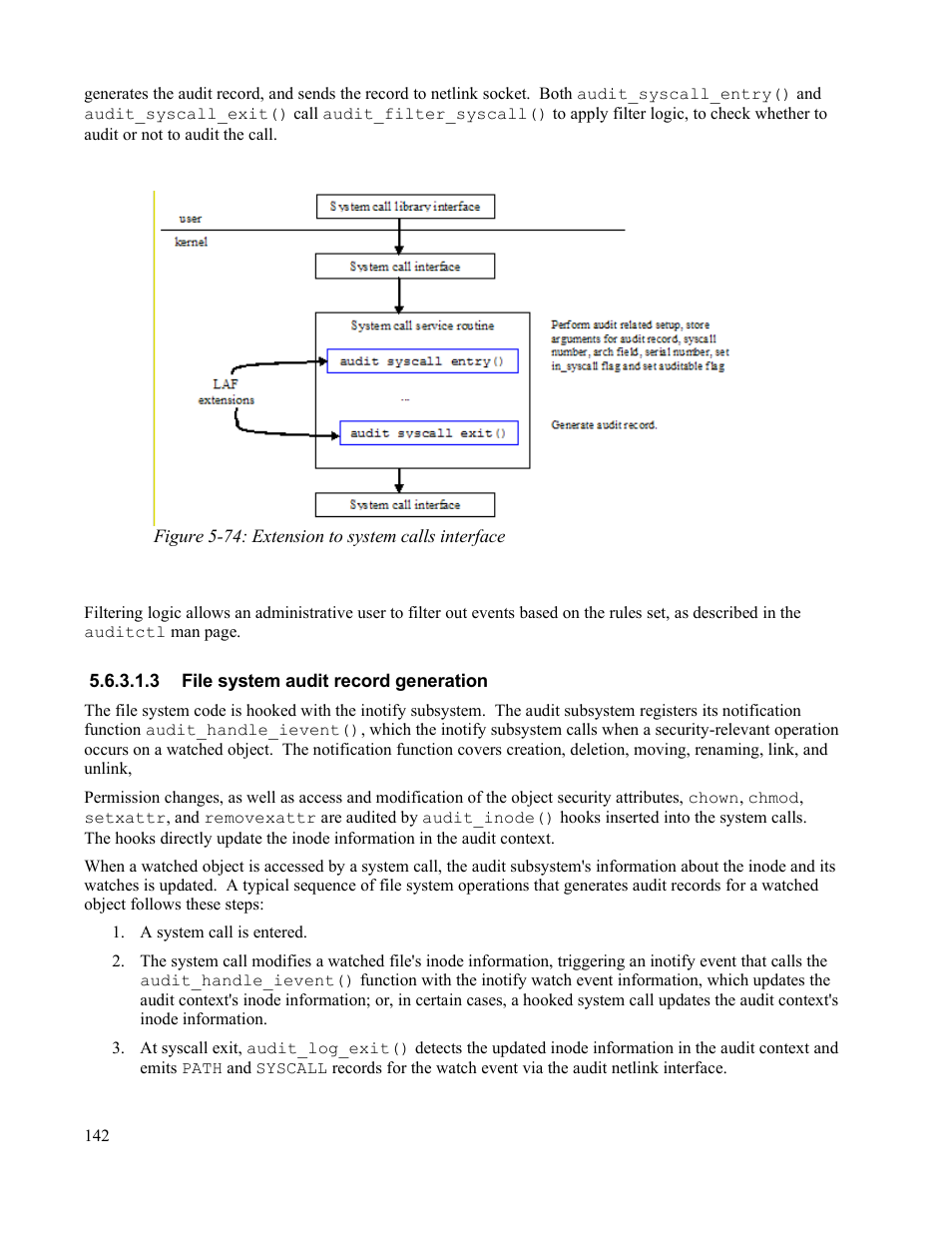 3 file system audit record generation | IBM Novell 10 SP1 EAL4 User Manual | Page 154 / 246